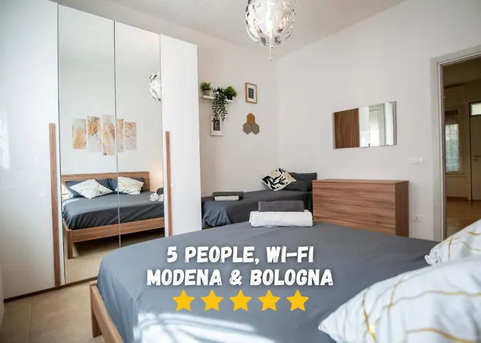 Apartament Elegante Tra Modena E Bologna, 5 Posti, Wi-Fi Camposanto zdjęcie